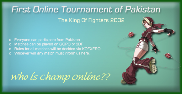 First Online Tournament of KOF2k2 Df1_co10